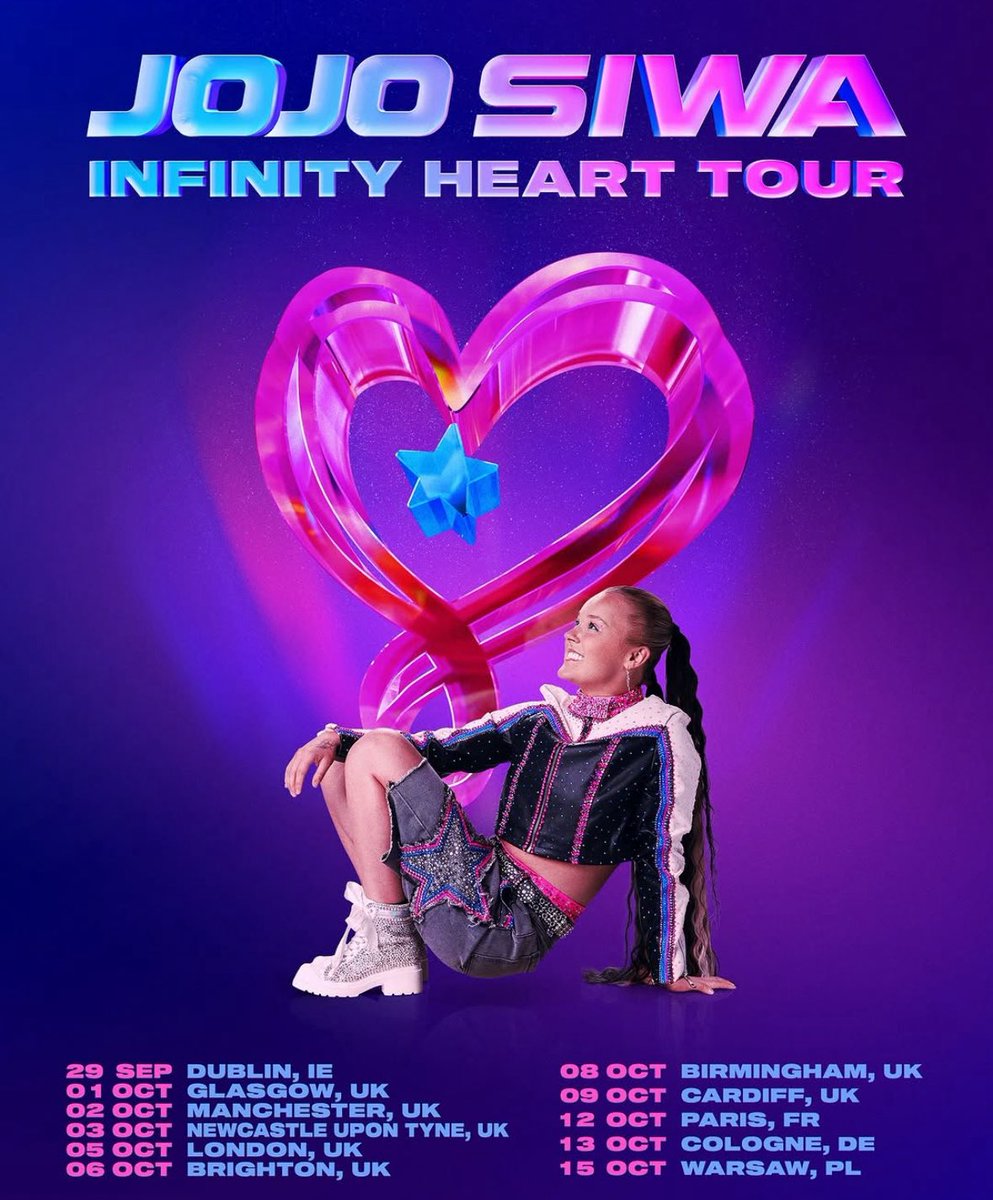 the concept of jojo siwa and ethel cain both doing a show in manchester on october 2nd