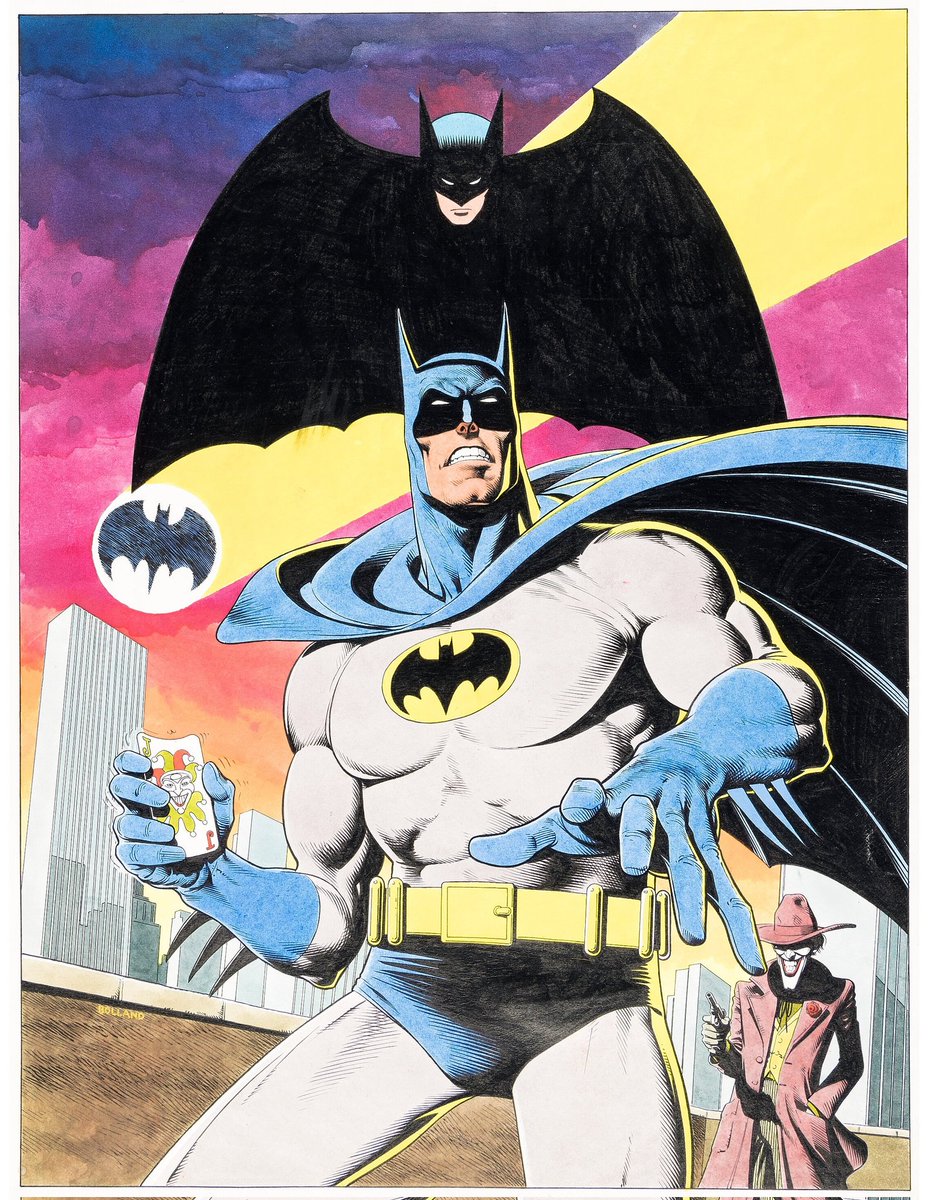 manuelabennet's tweet image. Buenos días, feliz jueves. 🧡
Brian Bolland, Batman Official Annual 1982.
#BrianBolland #Batman #Joker