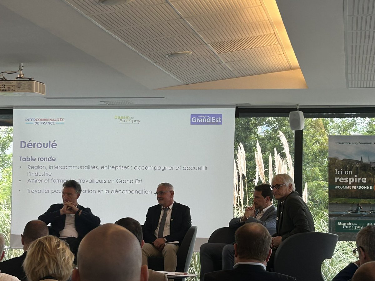 HGC2IME's tweet image. 🔴@AccelC2IME @regiongrandest @DebordValerie @ Franck Leroy
au rendez-vous de la journée Territoire d’industrie organisée par le Bassin de Pompey piloté par LaurentTrogrlic