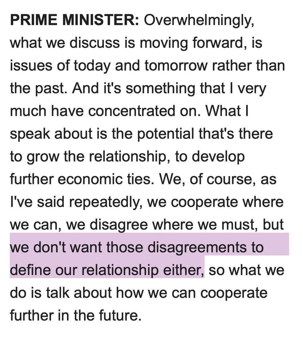 latikambourke's tweet image. Australia's Prime Minister Anthony Albanese on a six-day trip to China says he doesn't want 'disagreements' to define the bilateral relationship.