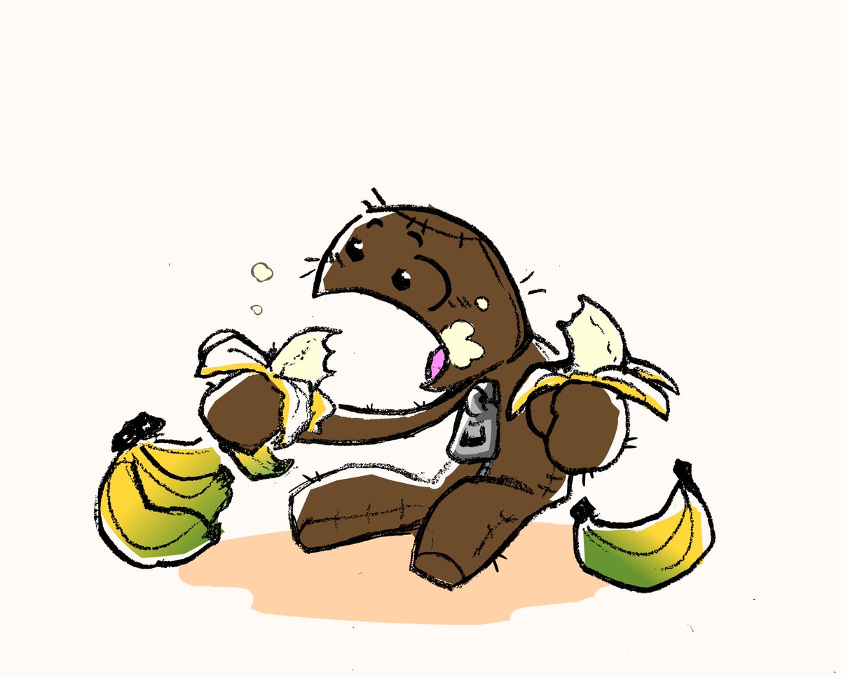VED__R's tweet image. #DKartist #DonkeyKongBananza #LittleBigPlanet Potassium 🍌