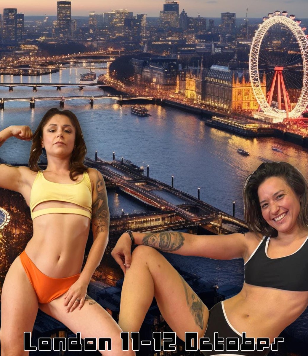 Did you say London?? 11-12 October 💥👊🏻 Michela &amp; Beatrice 🔥 available for double session. Book -> beatriceifw@hotmail.com or michelawrestler@gmail.com #London#mixed#competitivewrestling