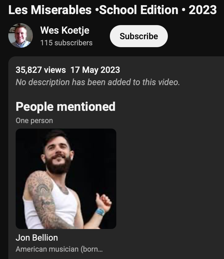 skylarexe's tweet image. google AI is flawless

jean valjean = @jonbellion