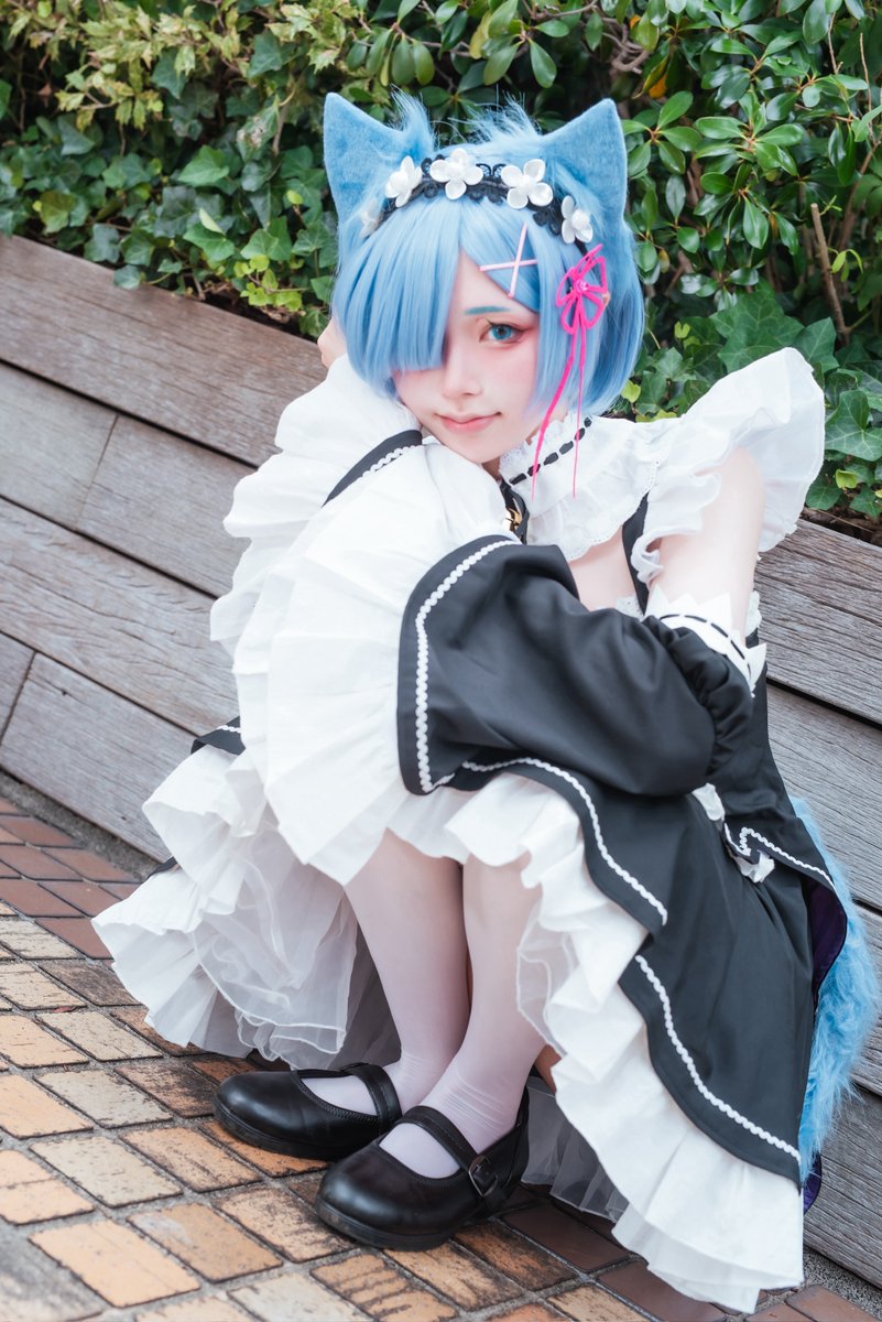 left_recos's tweet image. もっとお話しませんか？

#リゼロコスプレ #リゼロ #レムコスプレ
 #アコスタ池袋 𝐏𝐡𝐨𝐭𝐨.@haruto153