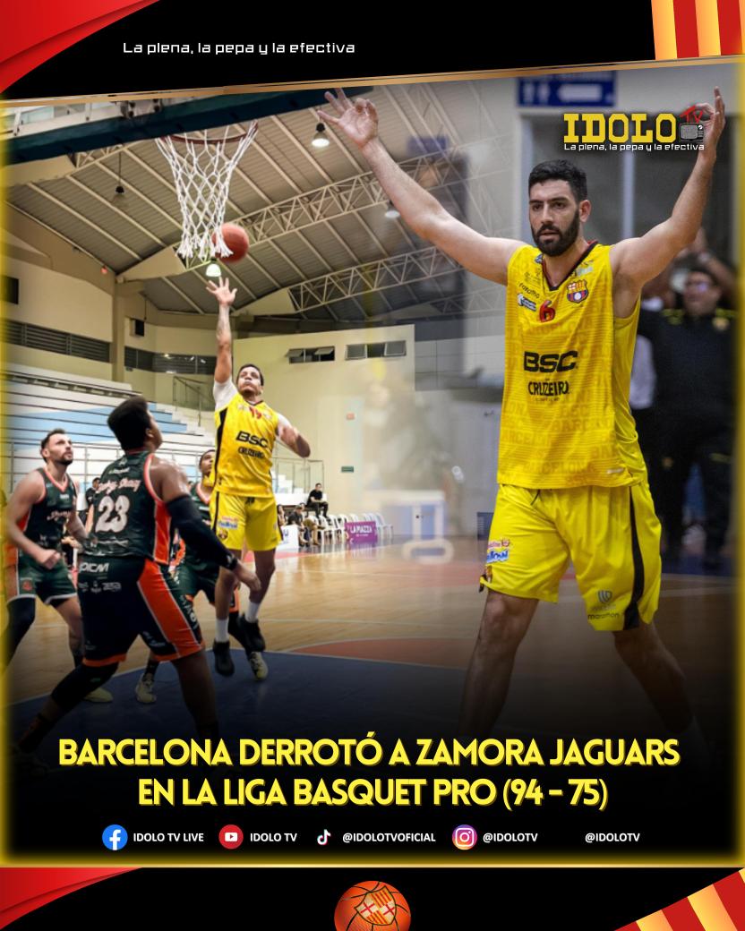 Barcelona pisa firme en la Liga Basquet Pro‼️