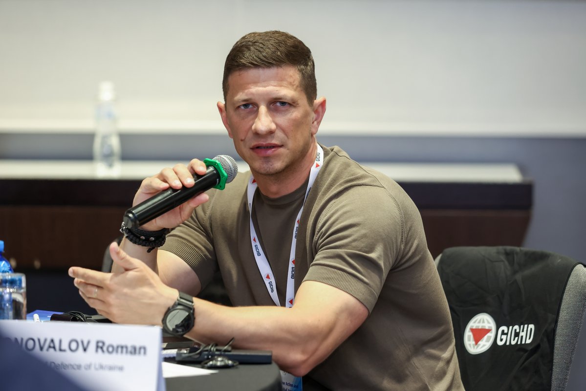 theGICHD's tweet image. #Ukraine🇺🇦: in Kyiv, mine action &amp;amp; development experts joined our training on &apos;Linking Mine Action &amp;amp; Global Agendas&apos; to explore how mine action supports the #2030Agenda, food security, &amp;amp; recovery. With support from @SwissMFA &amp;amp; @CanadaFP. Interested?➡️link.gichd.org/SDGTraining