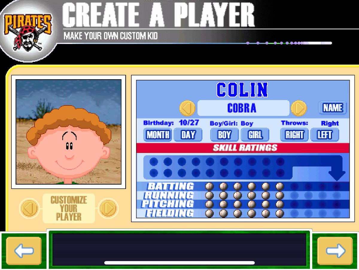 _BackyardSports's tweet photo. Which created player would you want on your team?! 🤔⚾️ #backyardbaseball01 https://t.co/g50CkUe1m0