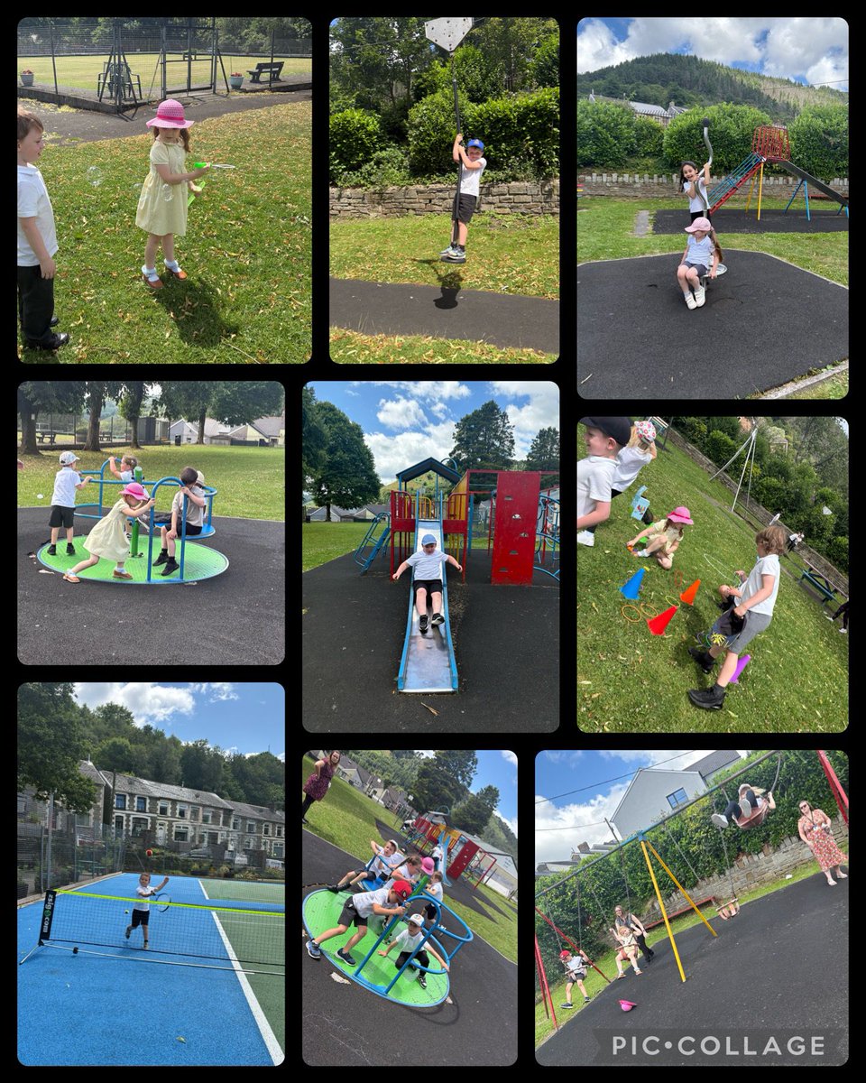 Reception had fun in the sun on our park trip.  I think we have future Wimbledon players! A big thank you to Six Bells Park community Tennis for letting use the tennis courts 🎾