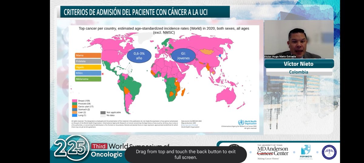 3rd World Symposium of Oncologic Critical Care offered in two tracks! English and Spanish. Keynote speakers, Dr. Kantarjian (English) and Dr. Nieto (Spanish). Join us wsoccvirtual.com
