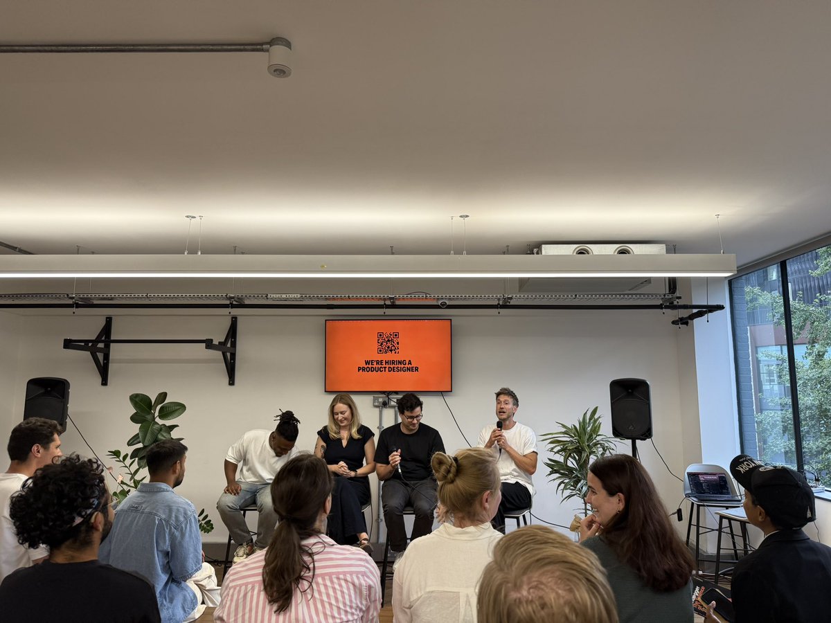 Burak Kantarci (@kantarci) on Twitter photo London's design scene is buzzing! Yesterday's <a href="/SlingMoney/">Sling Money</a> event on "Designing With and For AI" was packed with insights that'll reshape how we work.
Two key takeaways that hit different London's design scene is buzzing! Yesterday's <a href="/SlingMoney/">Sling Money</a> event on "Designing With and For AI" was packed with insights that'll reshape how we work.
Two key takeaways that hit different