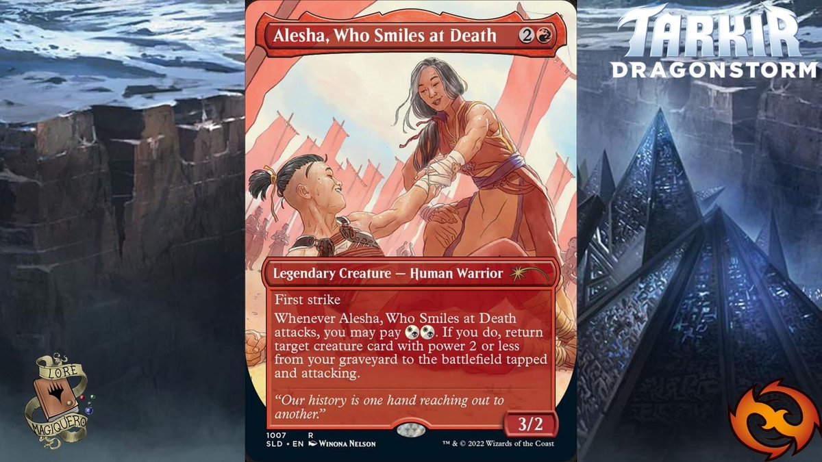 Lore_Magiquero's tweet photo. Alesha
#mtg #magicthegathering #mtglore #vorthos #MTGHispano #MTGLATAM #MTGTDM #MTGTarkir #Tarkir https://t.co/EryjTzgQeJ