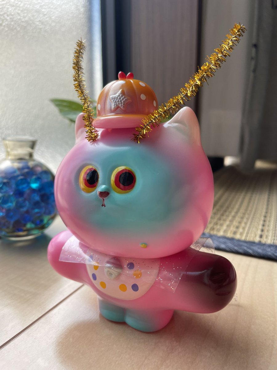 MzSg's tweet image. そんな顔しても今日からウチの子やで。