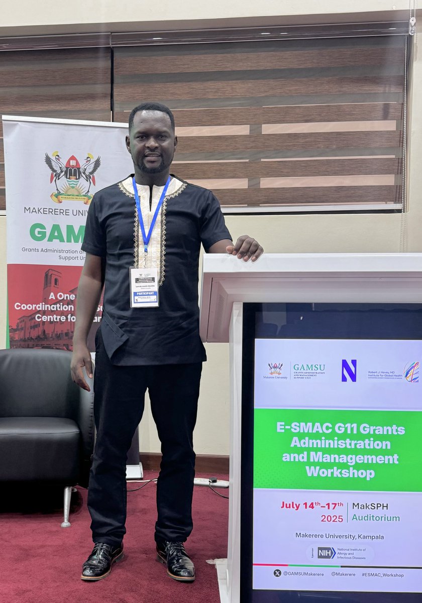 sobakiro's tweet image. I am@elated to share that I successfully completed a four day training in grant administration and management organized by GAMSU @Makerere ! Many thanks to the facilitators from @NorthwesternU and @MakerereCHS