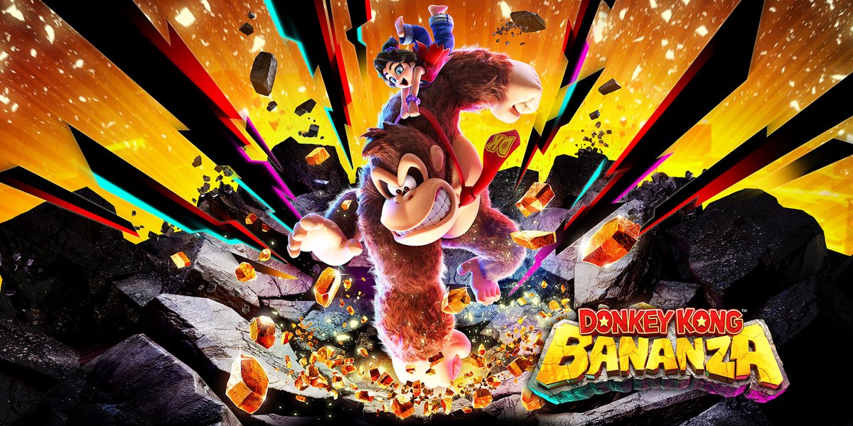 LvlupEight's tweet photo. 🍌 Donkey Kong Bananza est sorti sur Switch 2 !

🔹 Monde 3D destructible 
🔹 Transformations funk : Kong, zebra…
🔹 Pauline devient co-op + GameShare

Notre débrief complet sur LVLUP 👉 https://t.co/bGGso9u8wj

#DonkeyKongBananza #Switch2 #Gaming https://t.co/3JyrhfsVki