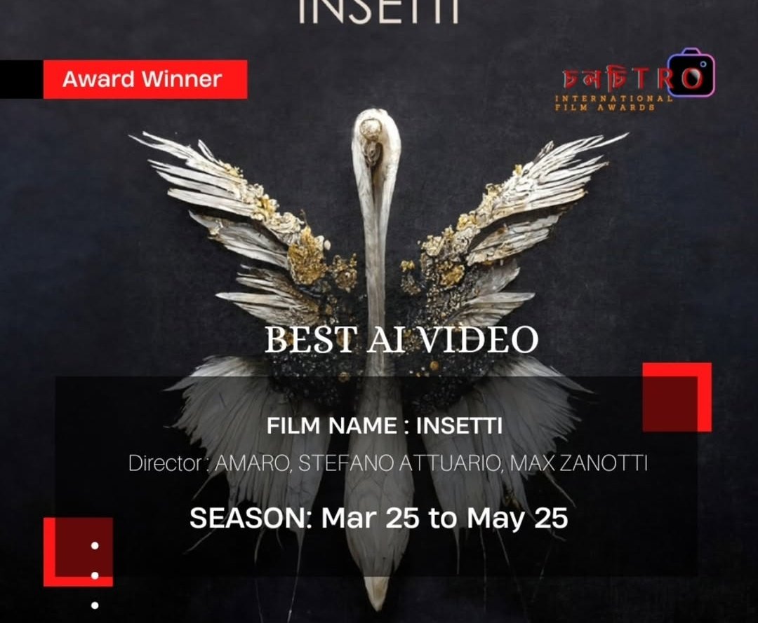 Where creativity meets code — Congratulations to the winner of Best AI Video at Chalachitra International Film Festival! Redefining storytelling through the lens of artificial intelligence.🎬