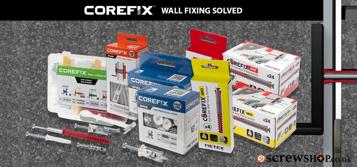 Screw_shop's tweet image. See our range of CoreFix products

Including their revolutionary dot and dab wall fixings

screwshop.co.uk/corefix-m25

#screwshop #corefix #wallfixings #dotanddab