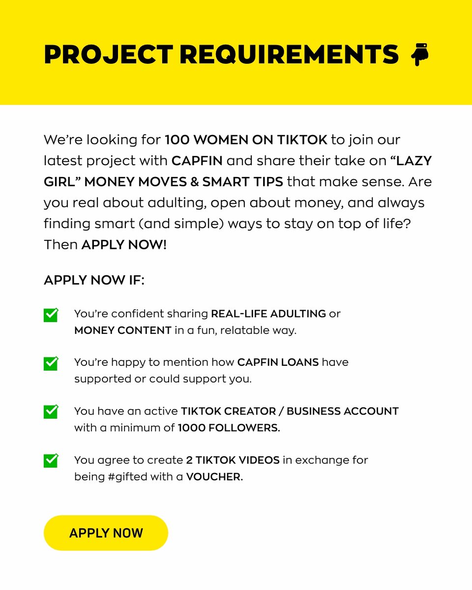📢 Applications for our Capfin project are closing soon! If you're all about simple, smart money moves💸 and content that's proudly local, you could be one of 100 TikTok creators joining this project! Don't miss your chance, click the link to apply now: serviceinsider.co.za/capfin-fb-even…