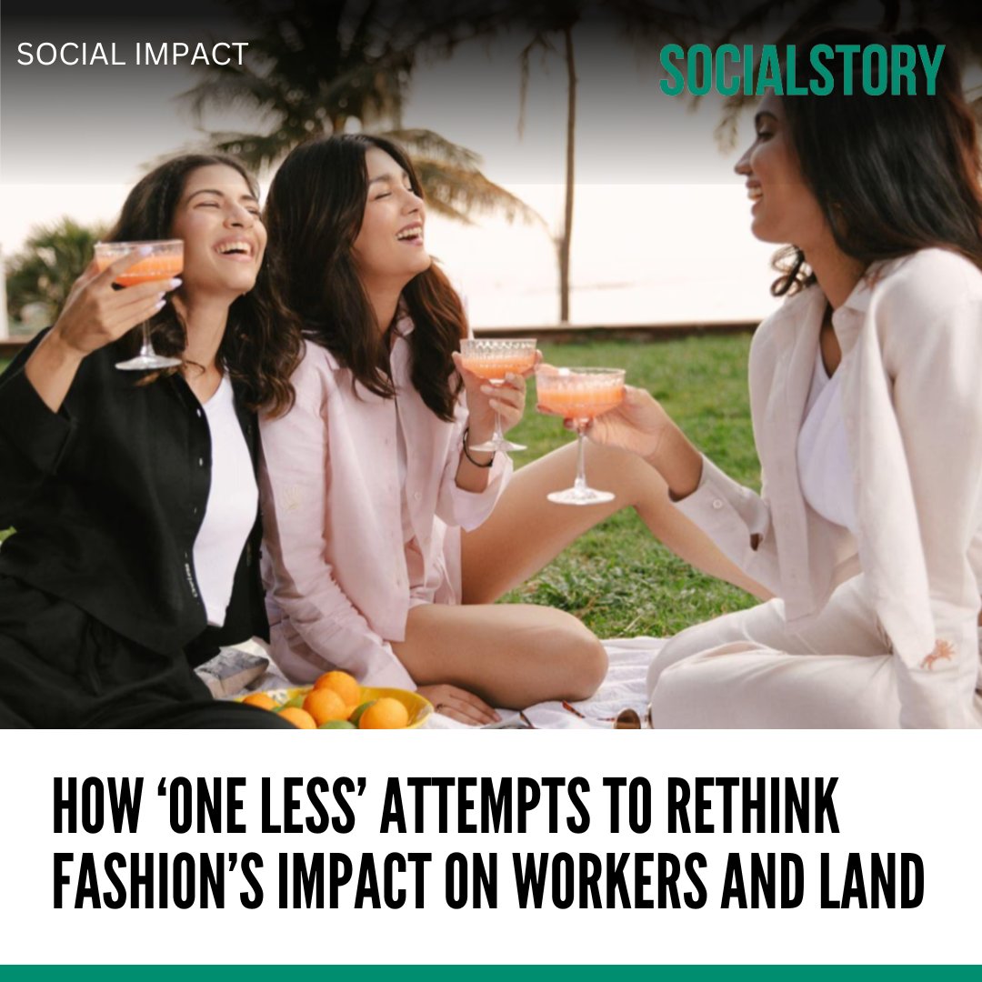 SocialStory (@_socialstory) on Twitter photo One Less, is redesigning fashion with purpose—natural certified fabrics, closed-loop dyeing, no plastic, and a fruit tree planted for every purchase. Ethical, circular, and rooted in care.
Read more: yourstory.com/socialstory/20…
By <a href="/sara_chni/">Saranya Chakrapani</a>
#SustainableFashion #OneLess One Less, is redesigning fashion with purpose—natural certified fabrics, closed-loop dyeing, no plastic, and a fruit tree planted for every purchase. Ethical, circular, and rooted in care.
Read more: yourstory.com/socialstory/20…
By <a href="/sara_chni/">Saranya Chakrapani</a>
#SustainableFashion #OneLess
