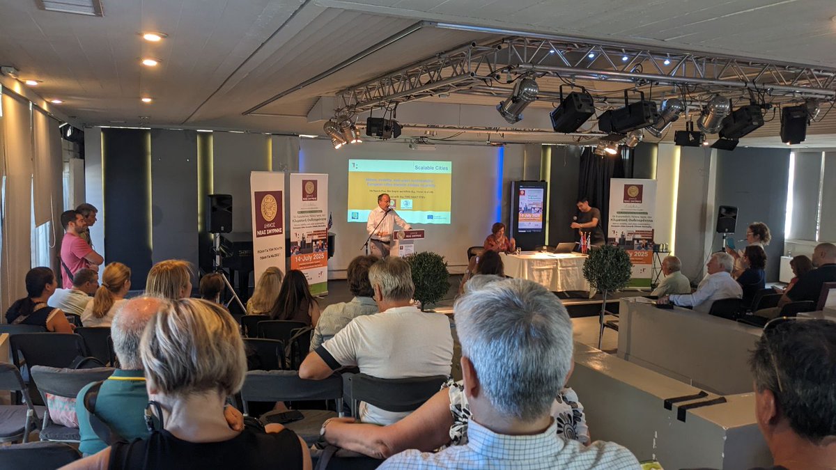 🌍 PEDvolution joined the 8th EU peer-to-peer event on urban sustainability in Nea Smyrni &amp; Kifissia!

Key themes:
🌱 Nature-based urban planning
🚲 Low-carbon, inclusive mobility
💶 Financing &amp; scaling green solutions
Let’s build climate-neutral cities!

#PEDvolution #HorizonEU