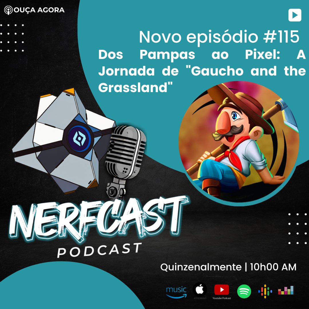 Bah! No episódio dessa semana, tivemos o privilégio de conversar com um Dev desse jogo BR irado!! 

Ouça em: open.spotify.com/episode/5SfJ8H…

Ou leia nossa review em: bonfireoficial.com.br/uma-aventura-a…

Valeu <a href="/epopeiagames/">Epopeia</a> pela parceria!