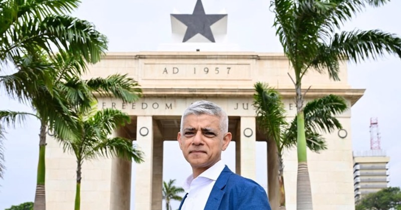 MayorofLondon's tweet photo. Today, I joined the Mayor of Accra to announce the first partner memorial to Victims of Transatlantic Slavery. This historic artwork will connect to the landmark memorial we’re creating in London.

Now, more than ever, we must confront these difficult parts of our history.
