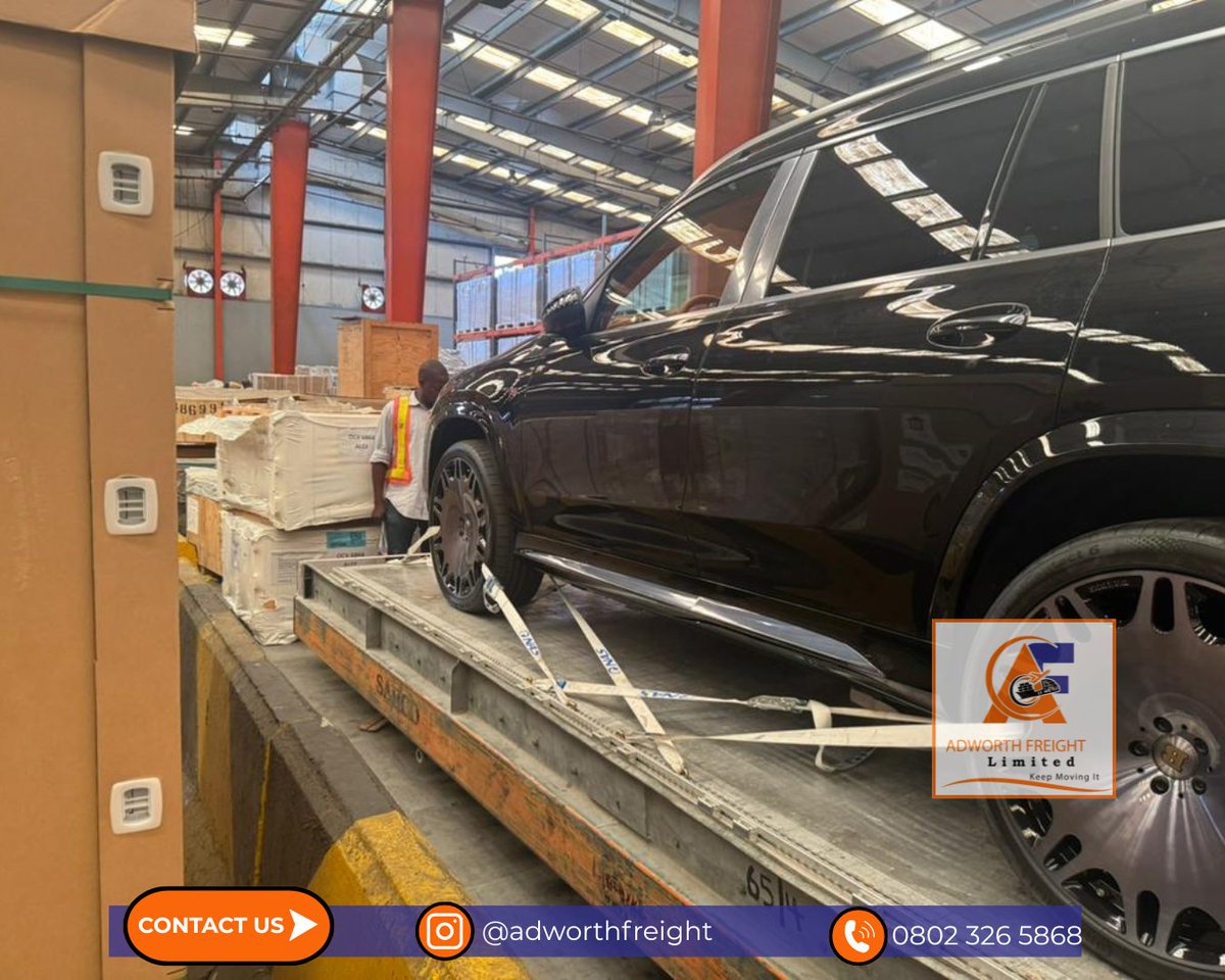 AdworthFreight's tweet image. 🔧 Smooth offload. Safe arrival.
With Adworth Freight, every delivery is handled with care and precision.
Shipping cars? We’ve got you.
.
.
SEND US A DM 
📞 08023265868
.
#AutoLogistics #AdworthFreight #TrustedFreightPartner #PortToDriveway