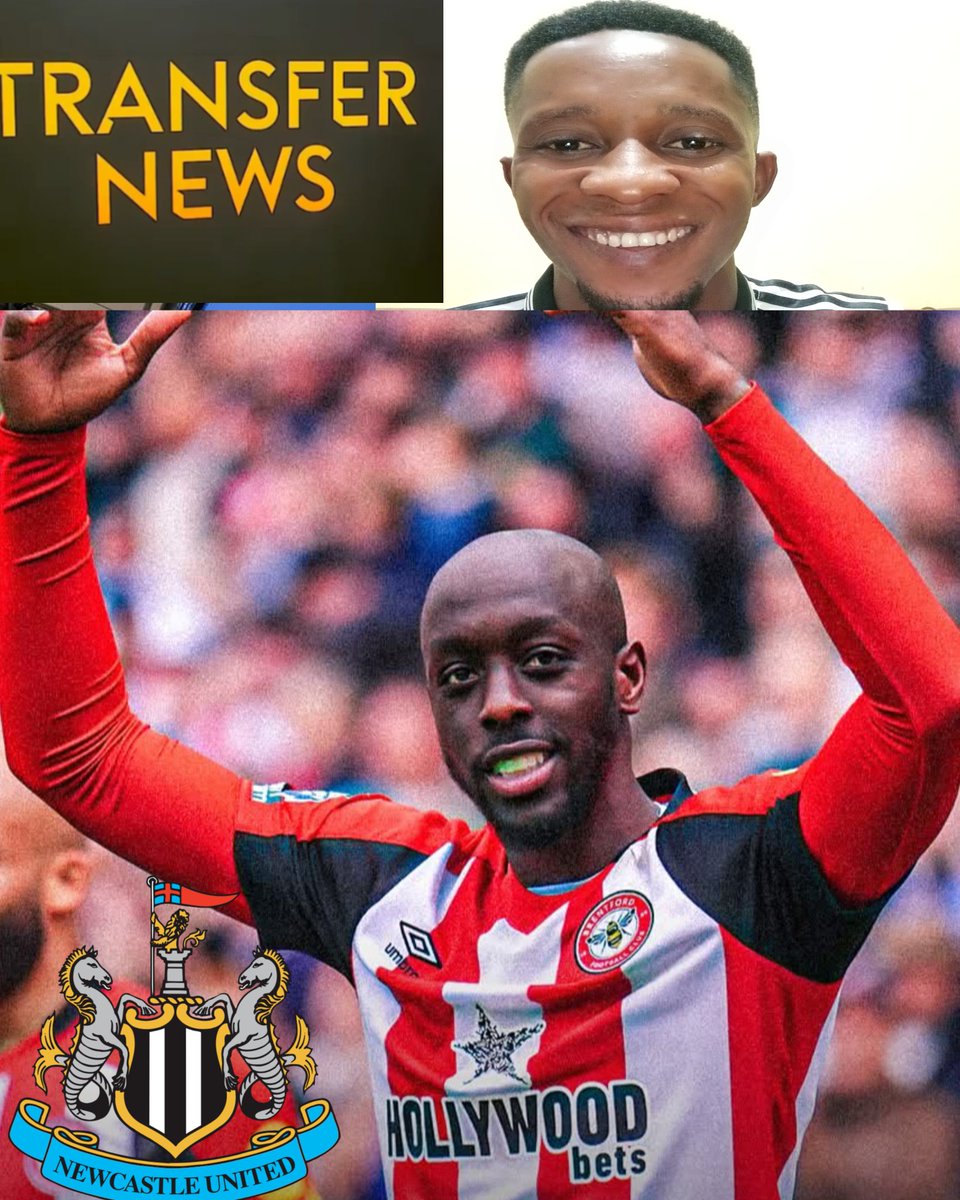Enzogodwin's tweet photo. 👉👉Newcastle are interested in Brentford forward Yoane Wissa 🚨

Wissa is valued between £30-40m and if a deal goes through, it would have implications for Manchester United’s pursuit of Bryan Mbeumo. https://t.co/MtTdds7g5w