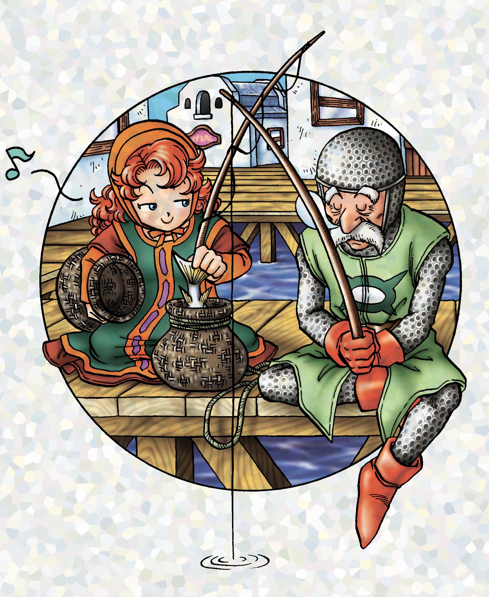 ドラゴンクエスト 暑中見舞　謹賀新年 ドラゴンクエスト 暑中見舞 謹賀新年
