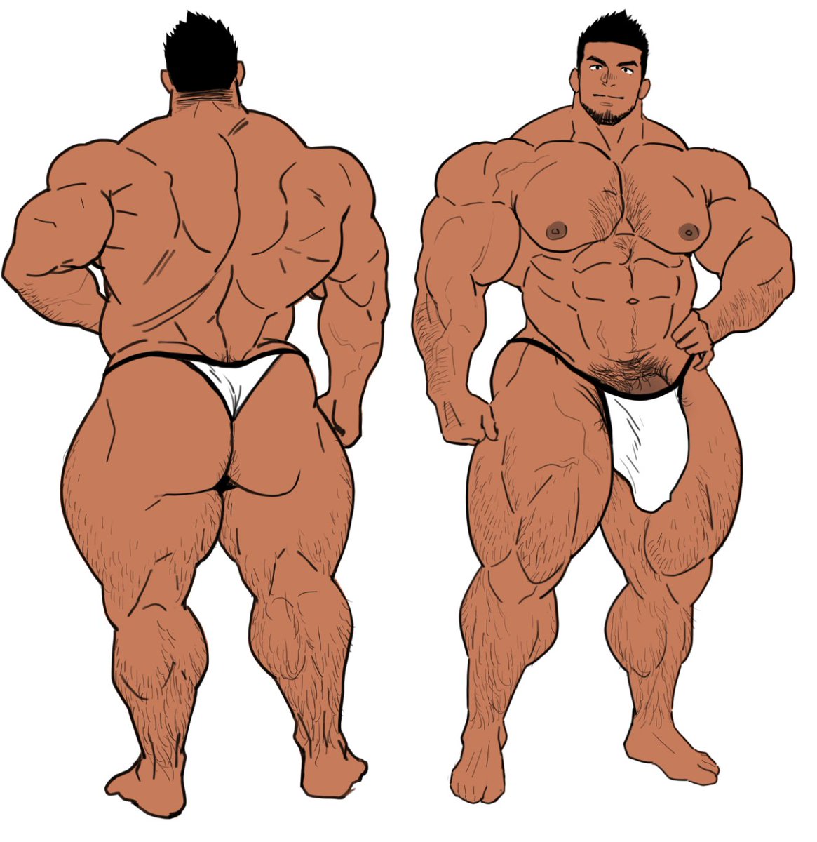 モデルくん描いた！
このキャラに着せてく…