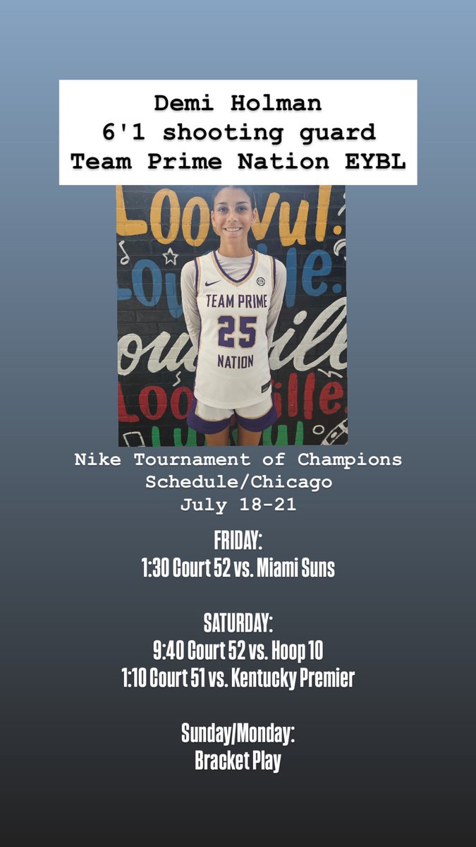 holman2029's tweet image. Coaches please come see us at @niketoc ! @WiFlightElite ! @PrepGirlsHoops @JrAllStarBB @BTNScouting @BlueStar30s @Coach_Pat2292