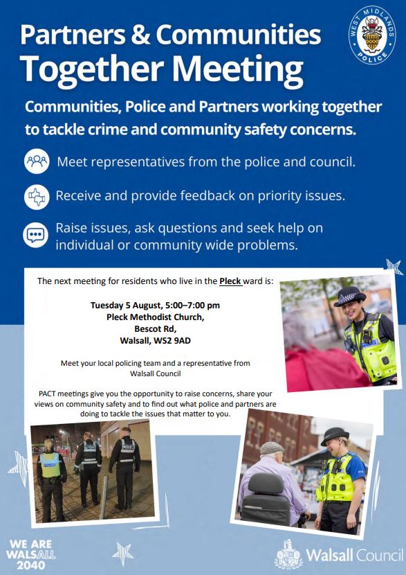 Pleck Police tweet media