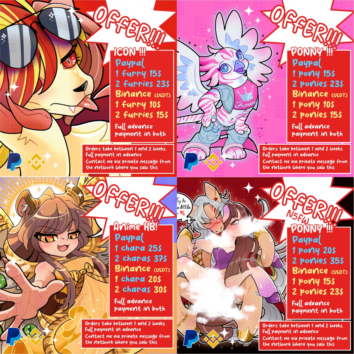 gataxlunatica's tweet image. Remember I have all kind of commissions open!
#furryartwork #mlp #mylittlepony #mlp #commission #commissionsopen #chibi #pokémon #pngtuver #Anime
+