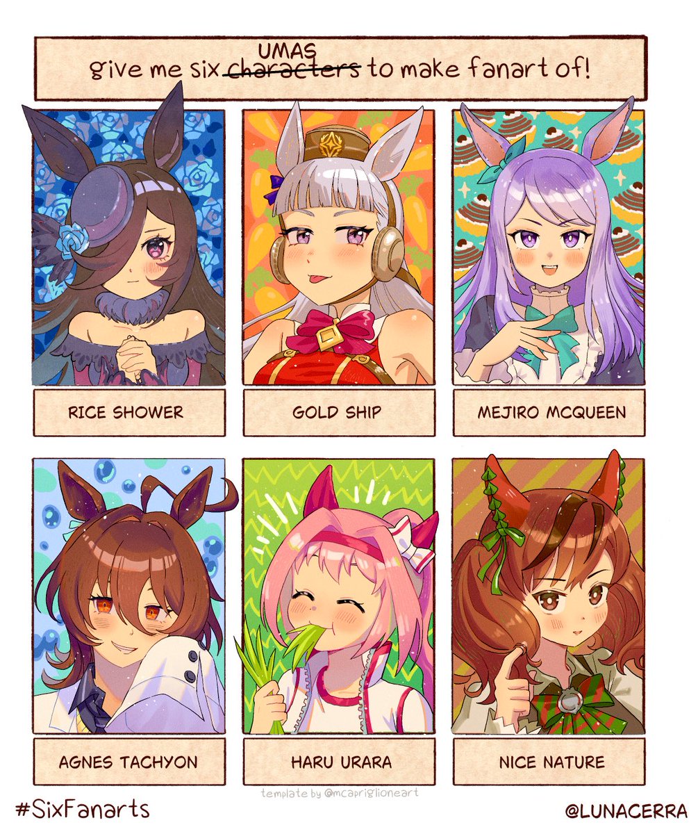 UMAPYOI UMAPYOIIII🐴

#SixFanarts #umamusume