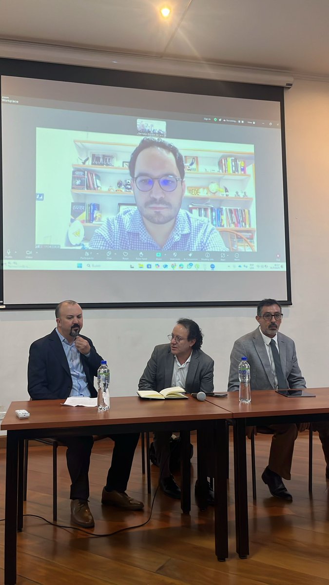 Orçun Selçuk (@orcunselcuk) on Twitter photo Yesterday, we launched the Spanish translation of my book at the Biblioteca Nacional in Quito. Thank you, <a href="/SantiagoBasabeS/">@SantiagoBasabeS</a> for publishing the book and organizing the event. Also, special thanks to <a href="/PMoncagatta/">Paolo Moncagatta</a> and <a href="/PabloAn25802970/">Pablo Andrade</a> for serving as wonderful discussants. Yesterday, we launched the Spanish translation of my book at the Biblioteca Nacional in Quito. Thank you, <a href="/SantiagoBasabeS/">@SantiagoBasabeS</a> for publishing the book and organizing the event. Also, special thanks to <a href="/PMoncagatta/">Paolo Moncagatta</a> and <a href="/PabloAn25802970/">Pablo Andrade</a> for serving as wonderful discussants.