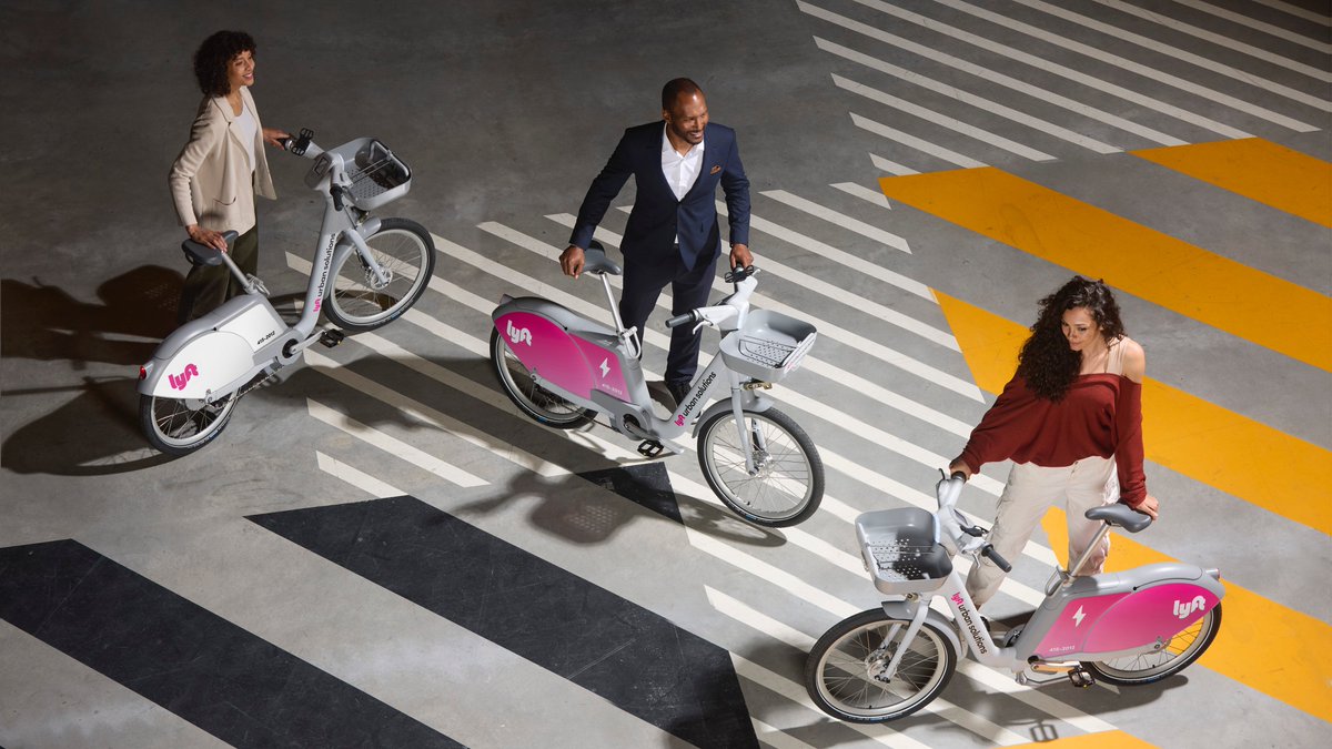 ZagDaily's tweet image. “Riding this e-bike will feel like riding an e-bike for the first time”
@Lyftsolutions' VP of Product and Technology Mike Frumin unveils the shared mobility player’s latest two models built to redefine the cycling experience.
Read more: zagdaily.com/featured/ridin…