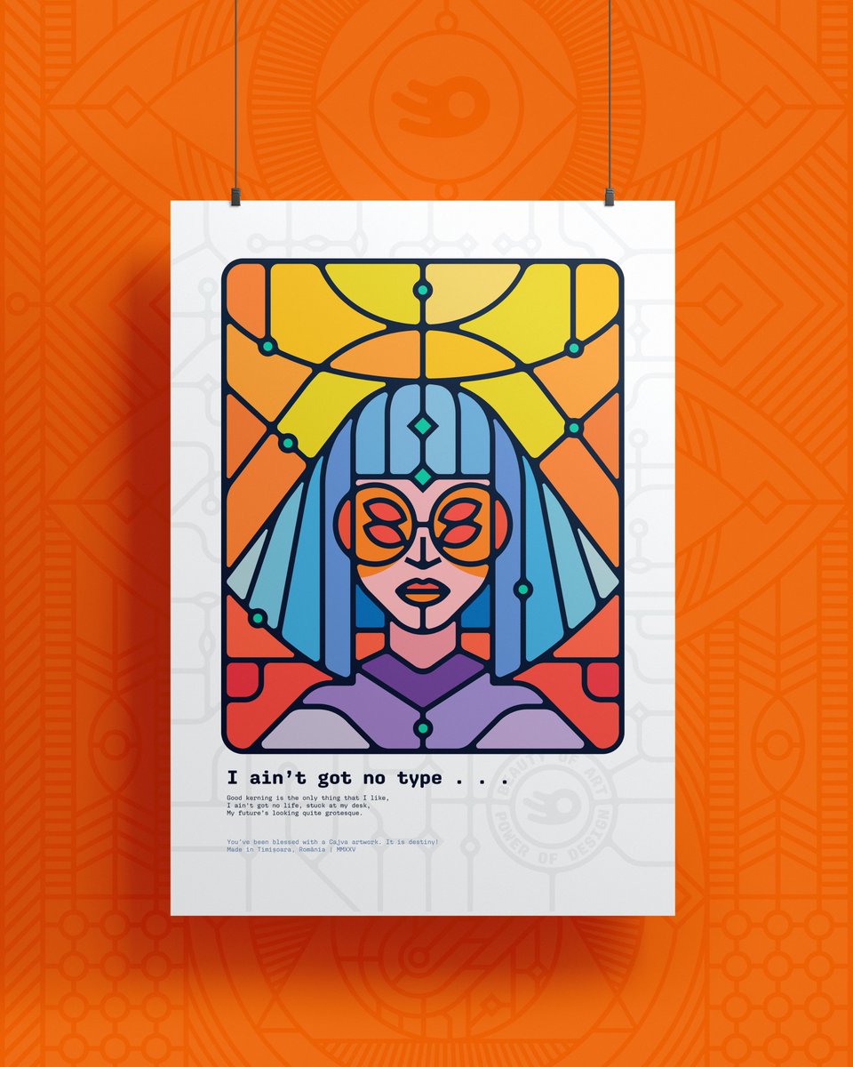 cajvaman's tweet image. This series of 12 posters is now officially closed. There were 72 printed copies (+4 extras), and they’re all gone. I’m so glad each one has found a place in your home, and hopefully, in your heart too.
Can't wait the next series of artworks and prints.
#cajva #artprint