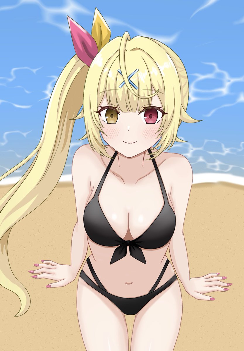 akachi1018's tweet image. 水着星川

 #サラ星図