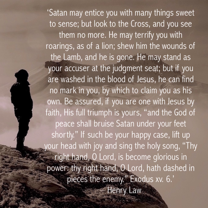 fccscot's tweet image. ‘Satan may entice you with many things... #HenryLaw #Victory #ChristianLife