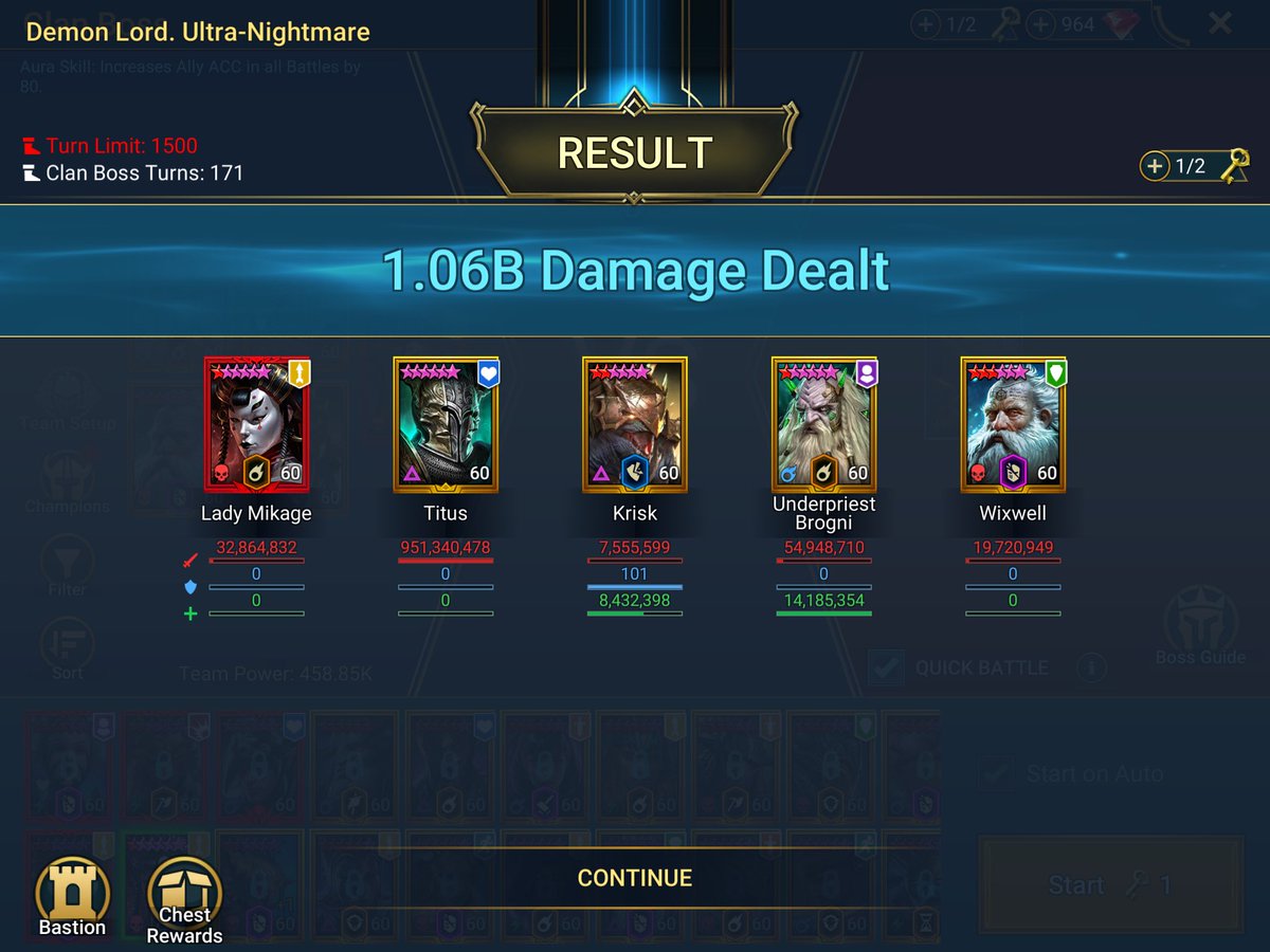 Blue2Rob's tweet photo. @RaidRPG not sure if this champion is any good 😄😄 https://t.co/hhbbxw1SRL