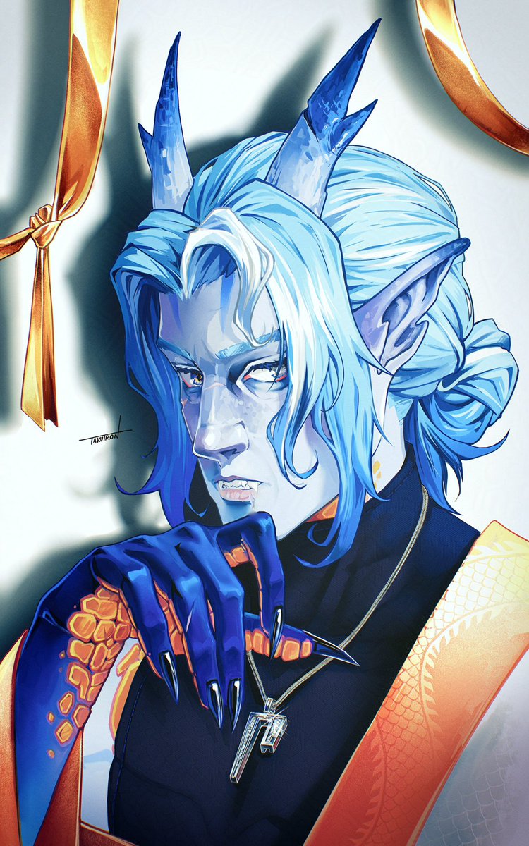 taku_tron's tweet image. OC || Adrus 🐉
#illustration #dragon #ocart