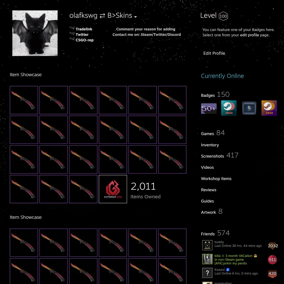 olafkswg - Buying Skins 95% tweet media