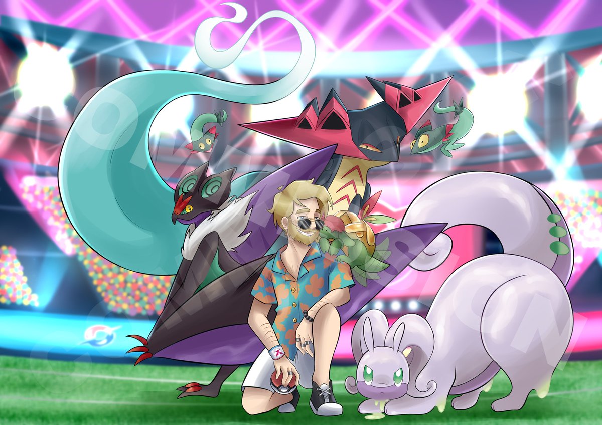 Trollkastel1's tweet image. Cunty Pokémon commission💅
- 
#Pokemon