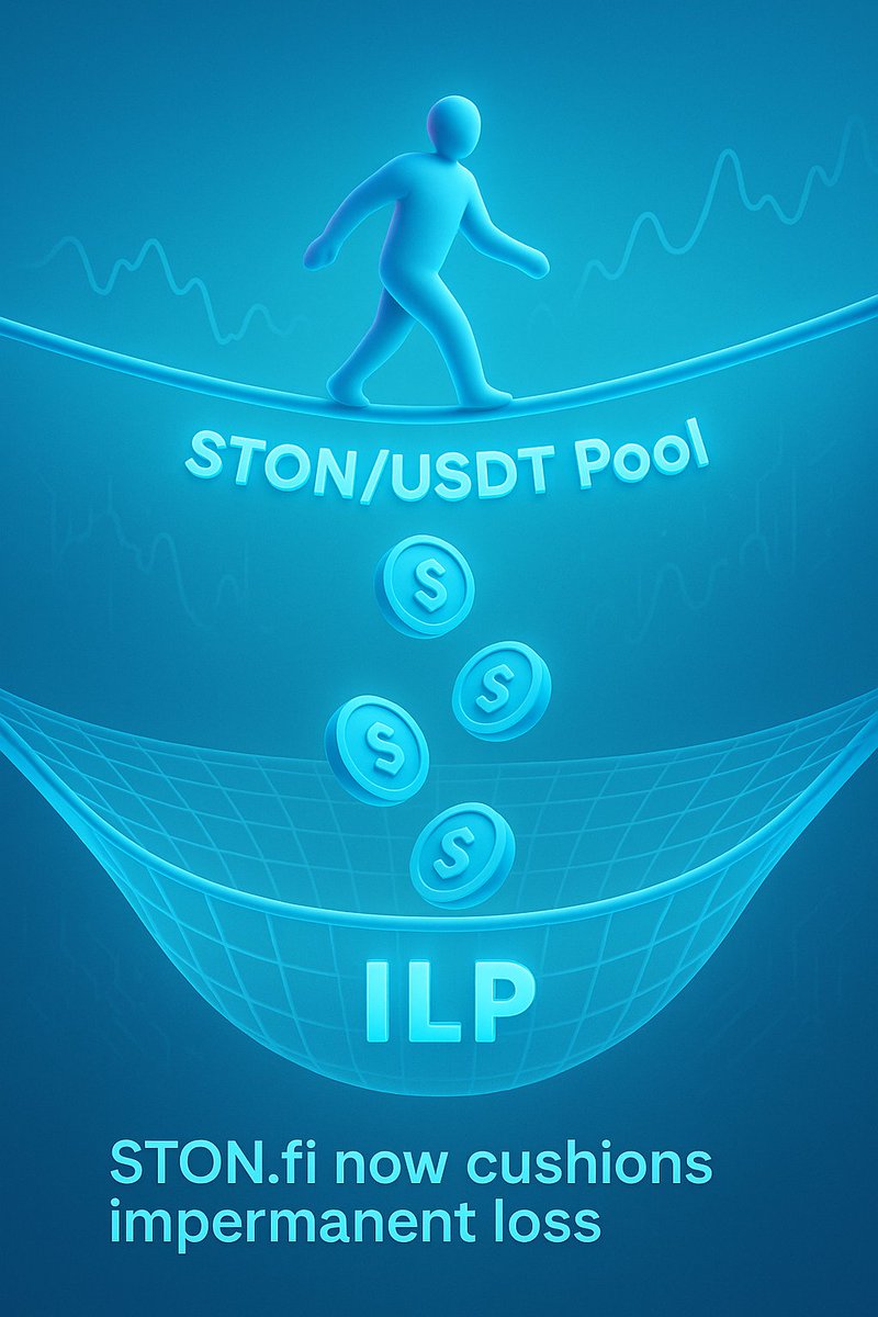 rich12prince's tweet photo. They’re now offering Impermanent Loss Protection for the STON/USDT V2 pool.

That means if the market moves against you, a portion of your losses is automatically covered.

No forms. No claims. Just better peace of mind. https://t.co/cl89bmXh5m