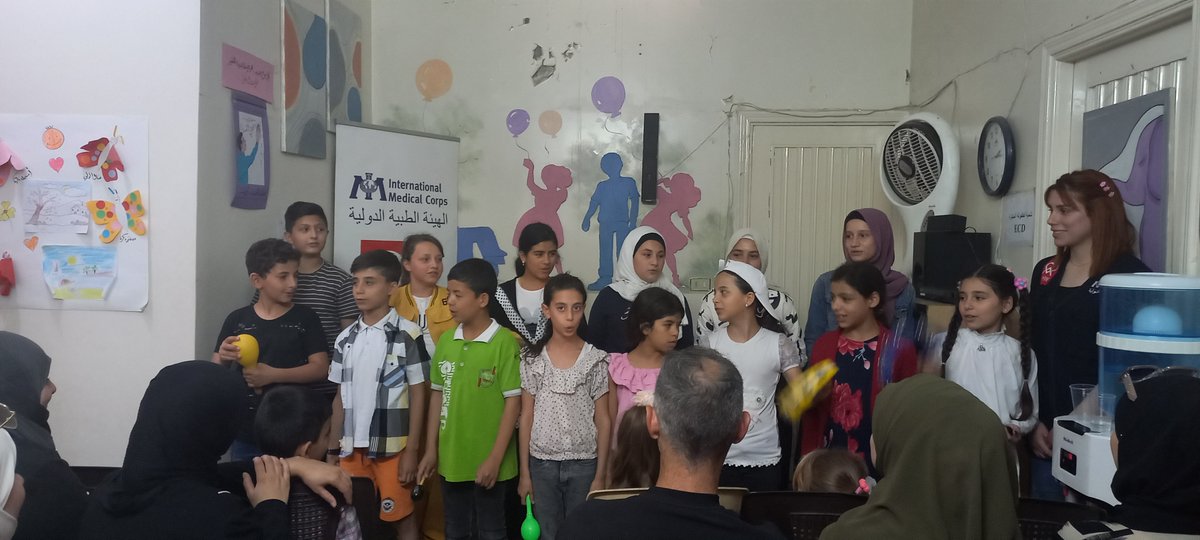 IMC_UK's tweet image. Children in Syria have grown up in the shadow of conflict - and they need our support.
In Hama, Syria, with support from DAHW, we're there for children and families.