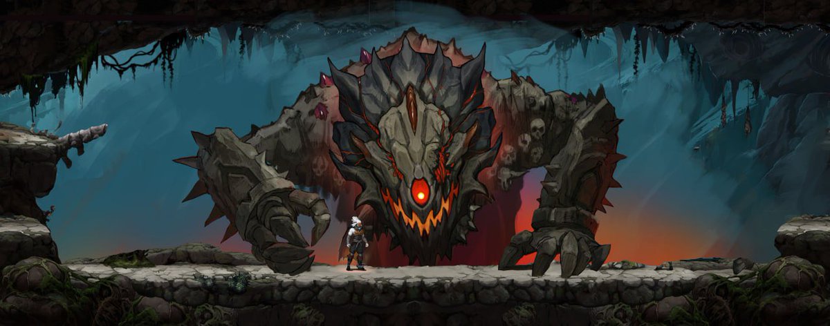 The big boss in the Zero comic.

#platformer #gamedev #pixelart #indiegame #BOSS  
 store.steampowered.com/app/3149550/Co…