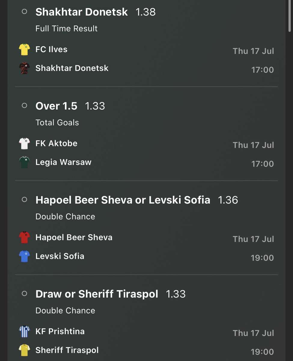 BLI2505's tweet image. EUROPA LEAGUE ACCA 

#EuropaLeague #UEL #AccaTips #BettingTips #Accumulator #FootyTips
#ThursdayNightFootball

Free Telegram Channel👇🏻 

t.me/+eVl-UCe1mThjN…