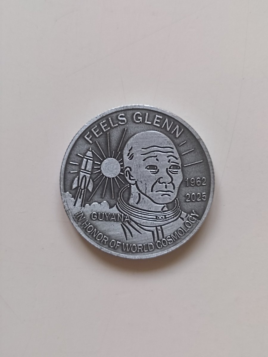 Zbyku's tweet image. Memelogy (physical NFT 2025)

tokenscan.io/tx/3044113 (7.25 XCP only!)

Order now!

rarepepecoins.wtf