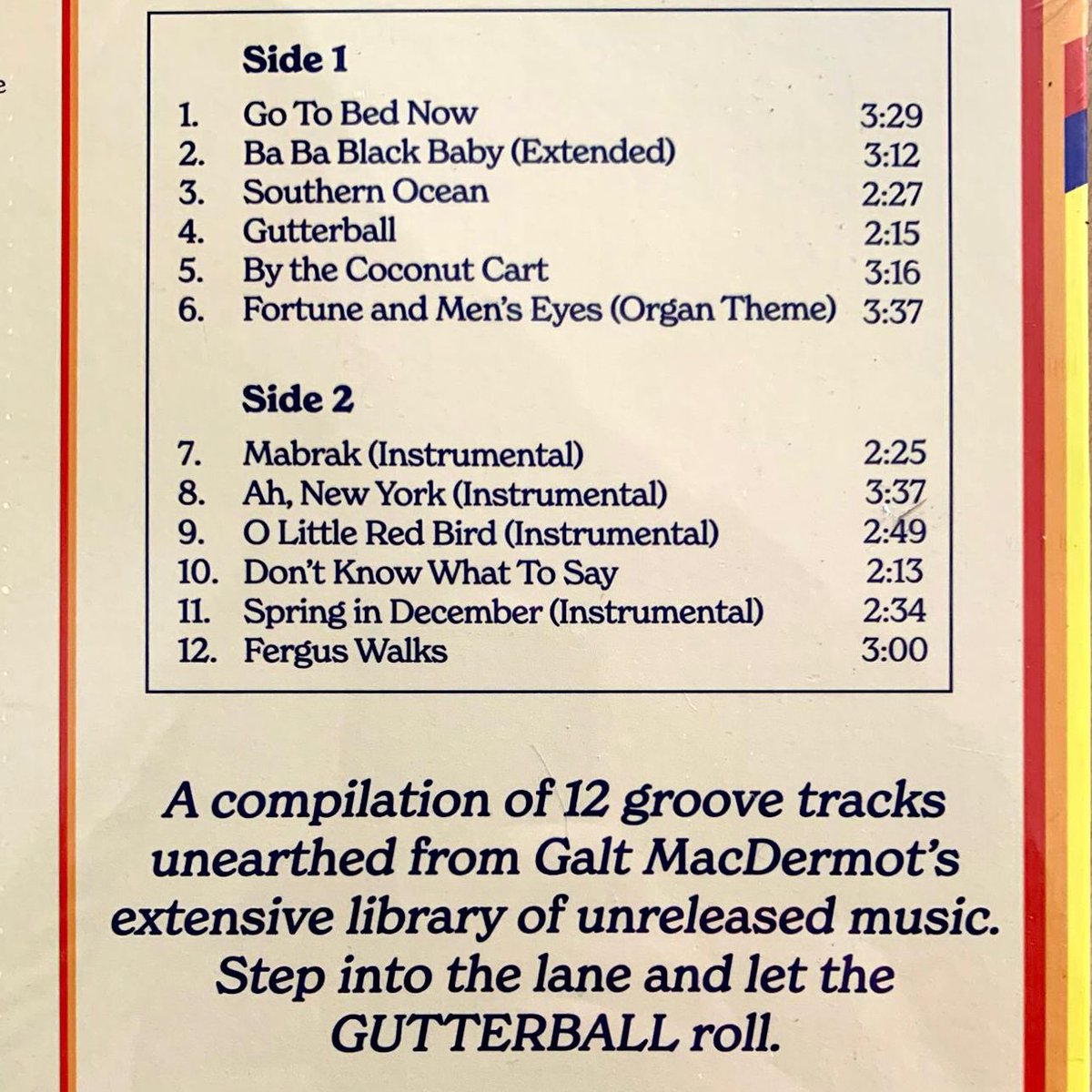 RarekindRecords's tweet image. Unreleased Galt MacDermot goodies on Kilmarnock Records 🔥Gutterball is their first release in 20 years!
rarekindrecords.co.uk/collections/ve…
#galtmacdermot #gutterball #kilmarnockrecords #jazz #newrelease