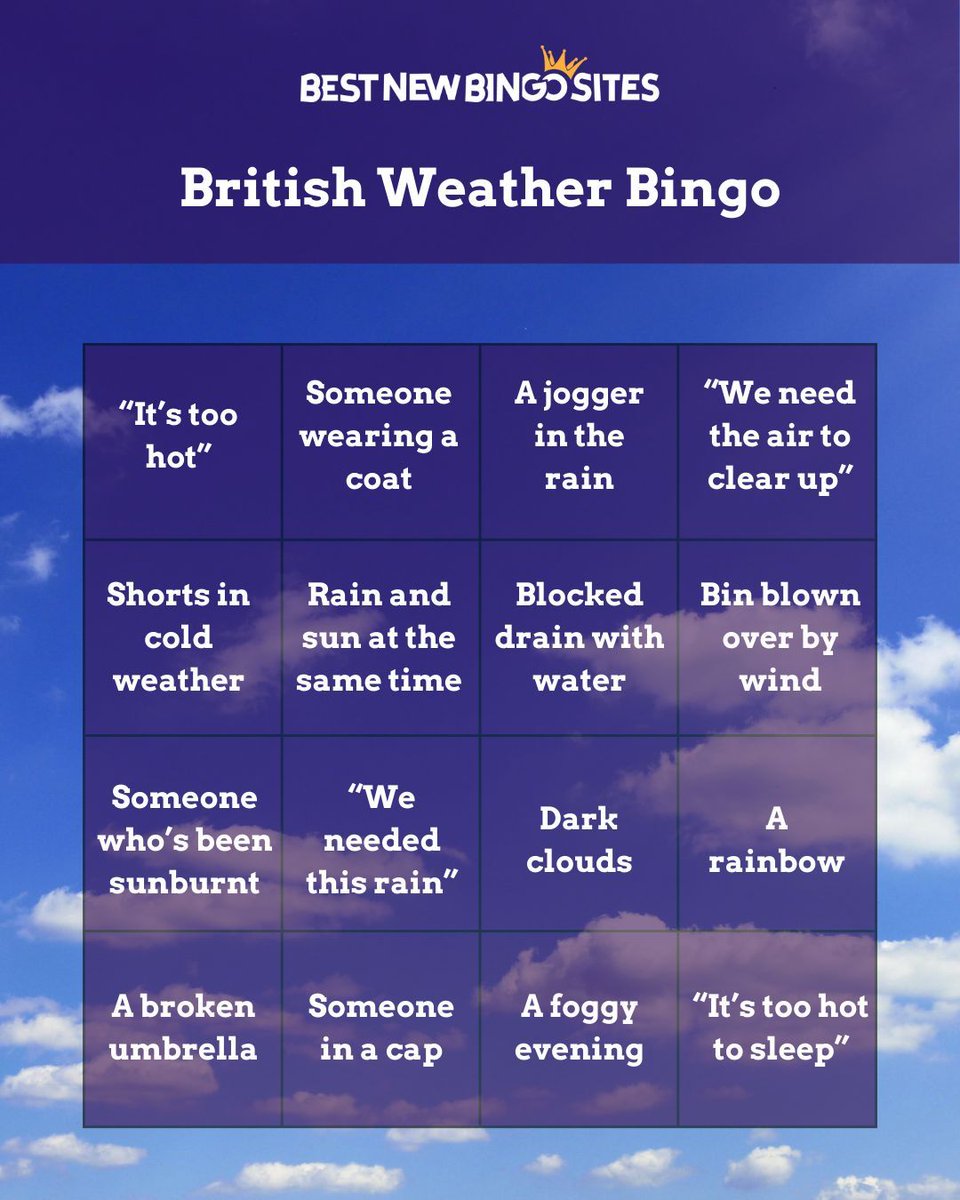 BestNewBingoS's tweet image. How many of these can you tick off so far this week? 😂