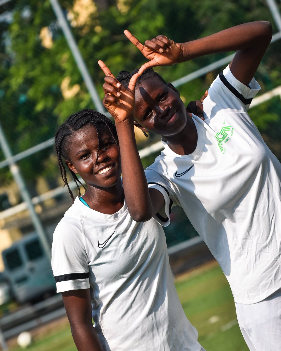 We go beyond training athletes, we nurture leaders, build confidence, and instill values that prepare girls for greatness both on and off the field

This is more than sport
This is legacy in motion
This is the Asisat Oshoala Academy

#AsisatOshoalaAcademy #ShePlay #GirlsInSports
